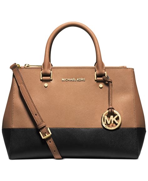 Michael Kors Sutton Medium Colorblock Satchel 